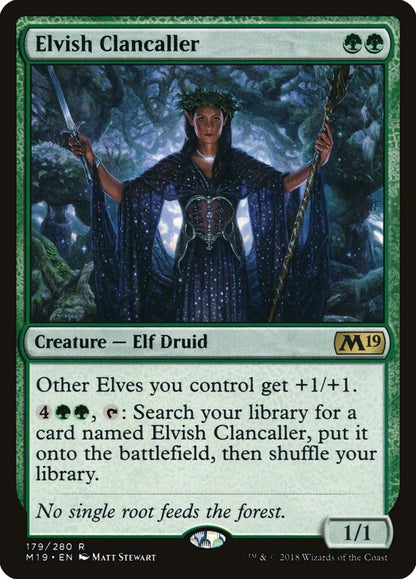 Elvish Clancaller m19 179
