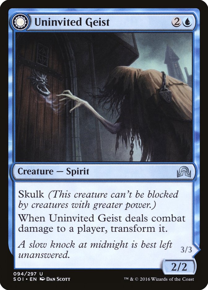 Uninvited Geist // Unimpeded Trespasser soi 94