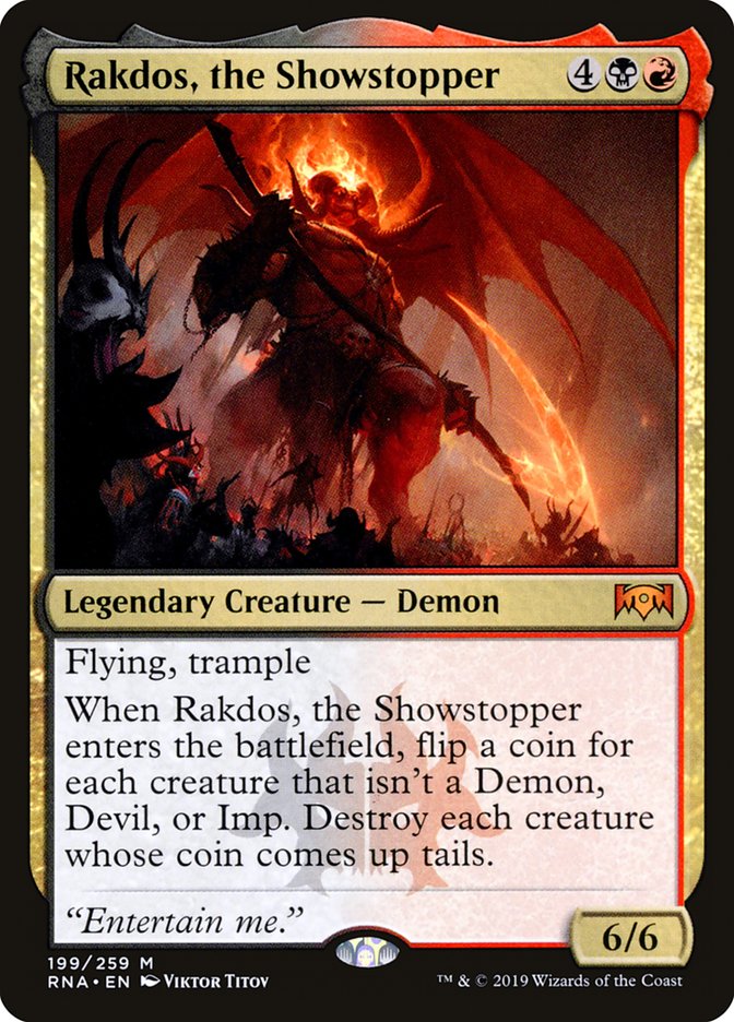 Rakdos, the Showstopper rna 199