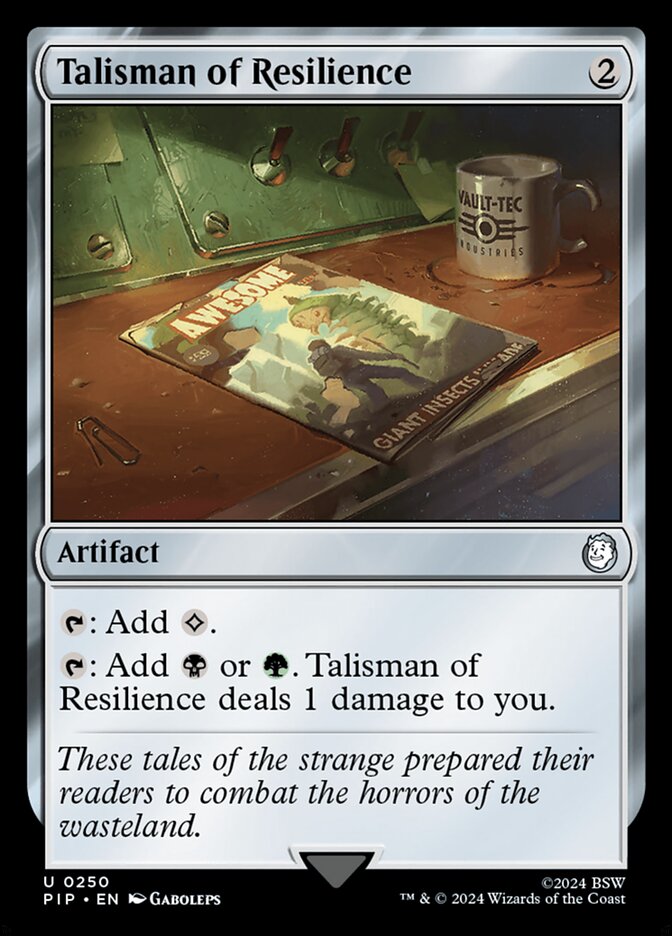 Talisman of Resilience pip 250