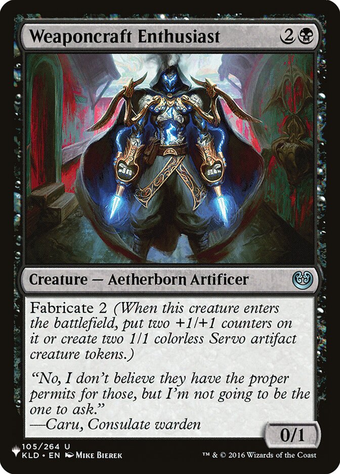 Weaponcraft Enthusiast plst KLD-105