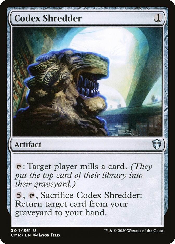 Codex Shredder cmr 304