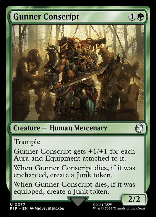 Gunner Conscript pip 77