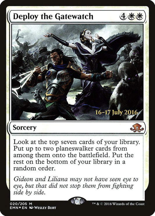 Deploy the Gatewatch pemn 20s