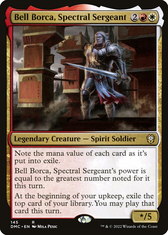 Bell Borca, Spectral Sergeant dmc 145