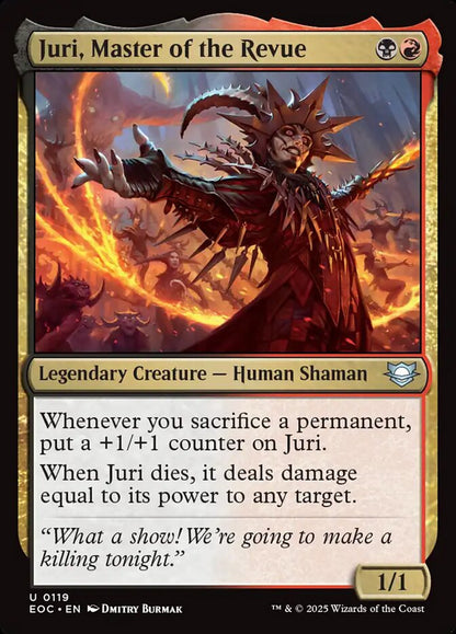 Juri, Master of the Revue eoc 119