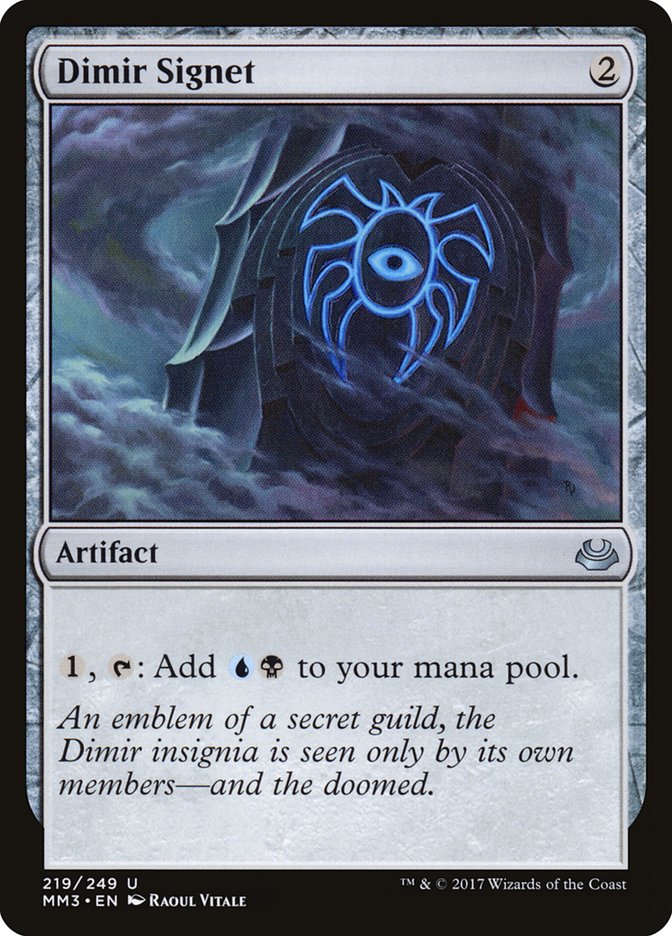 Dimir Signet mm3 219