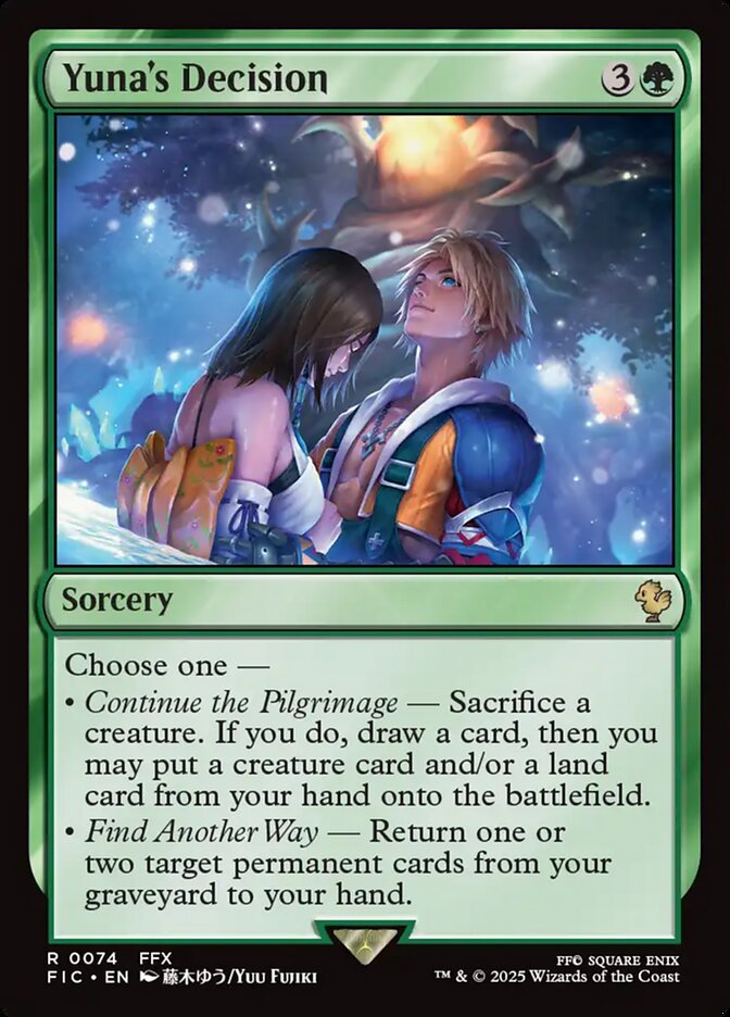 Yuna's Decision fic 74