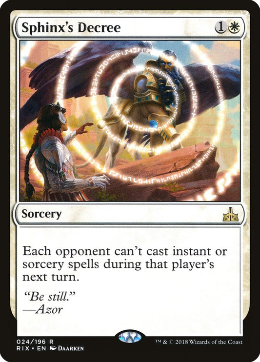 Sphinx's Decree rix 24