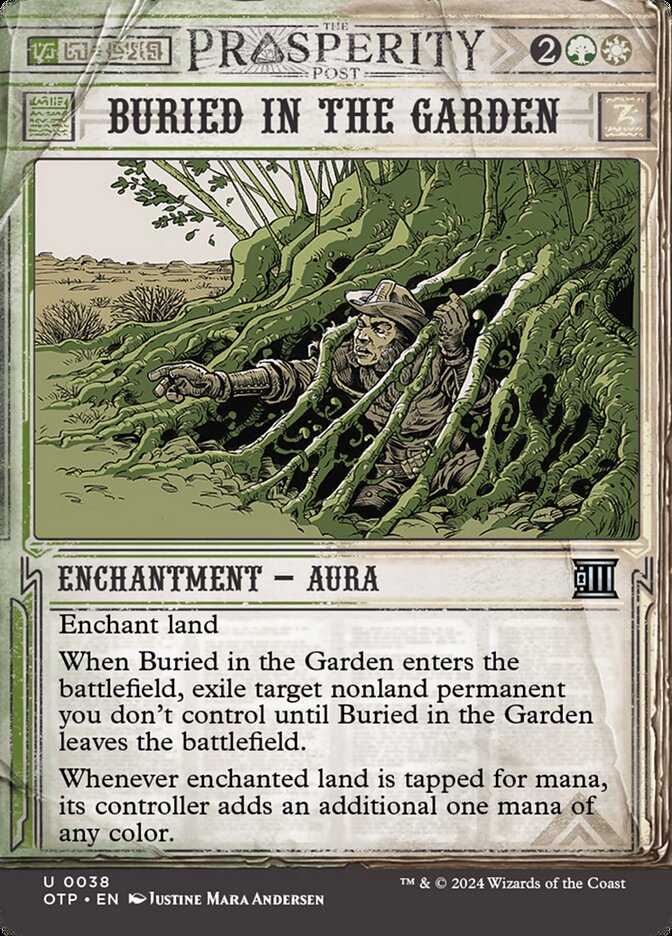 Buried in the Garden otp 38