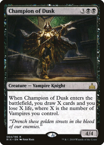 Champion of Dusk rix 64