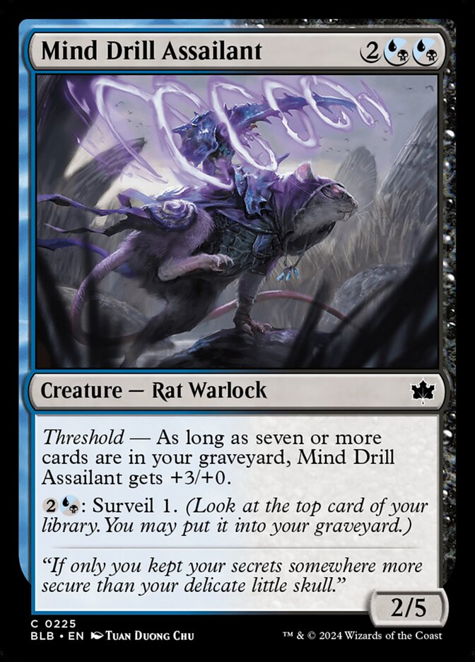 Mind Drill Assailant blb 225