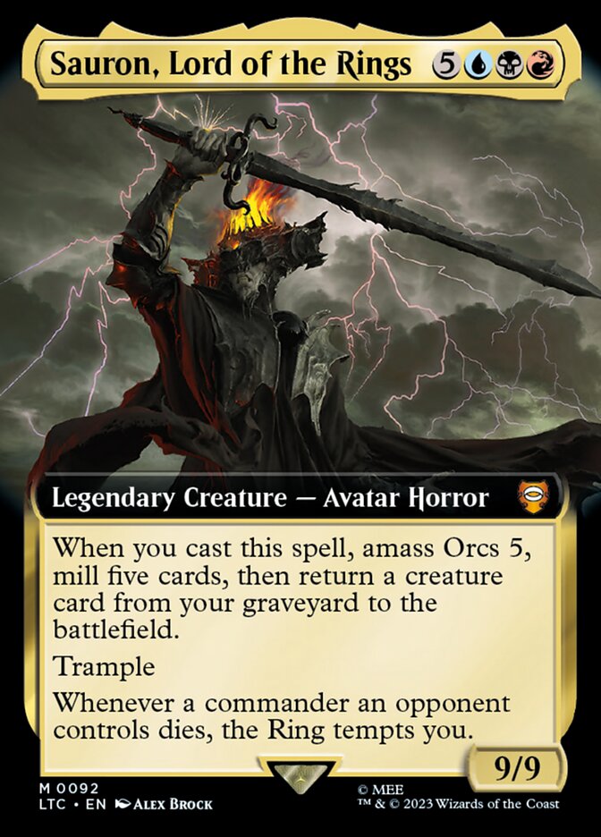 Sauron, Lord of the Rings ltc 92