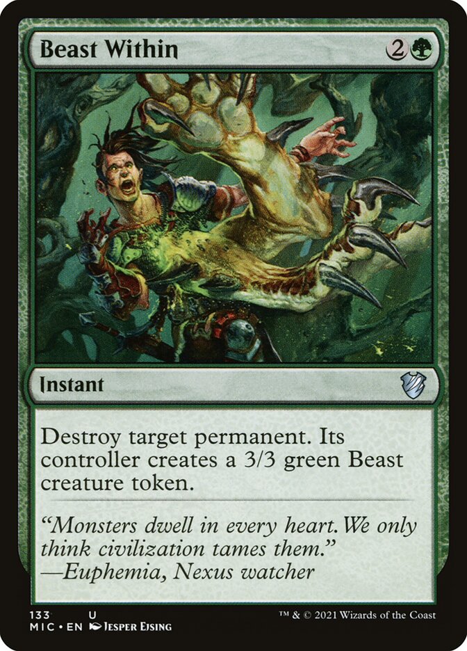 Beast Within mic 133