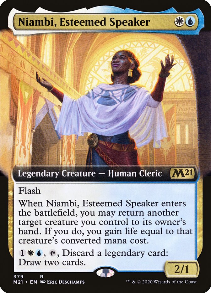 Niambi, Esteemed Speaker m21 379