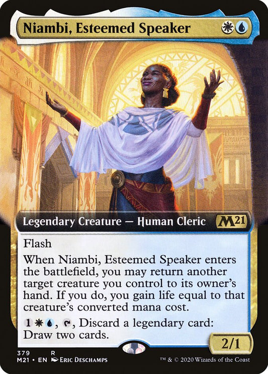 Niambi, Esteemed Speaker m21 379