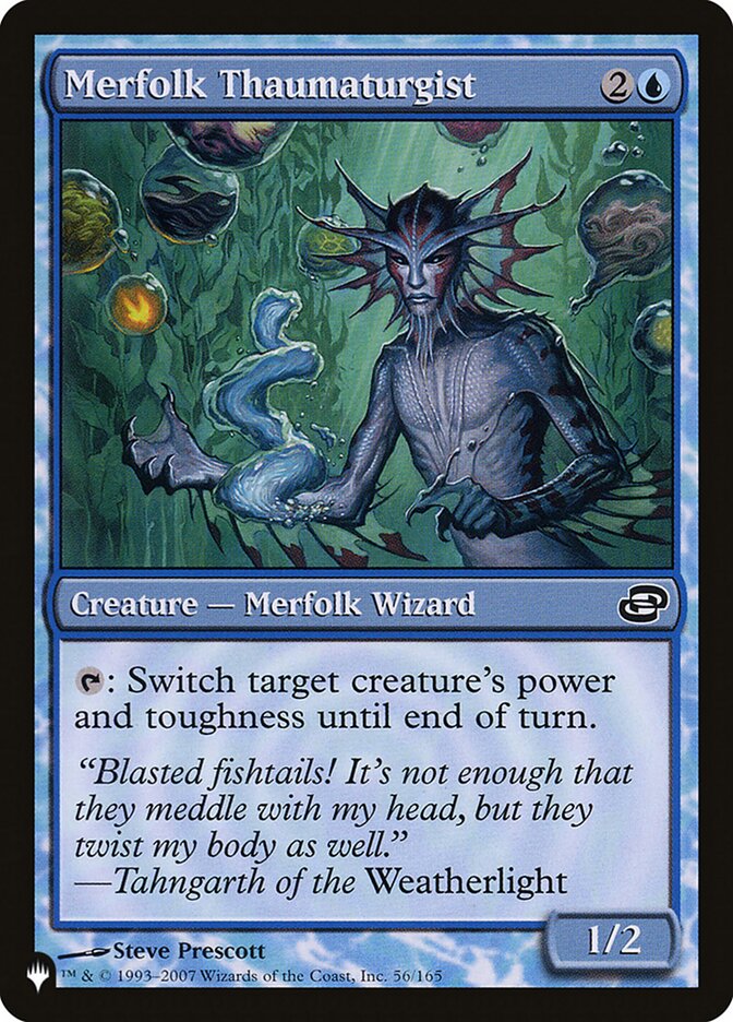 Merfolk Thaumaturgist plst PLC-56
