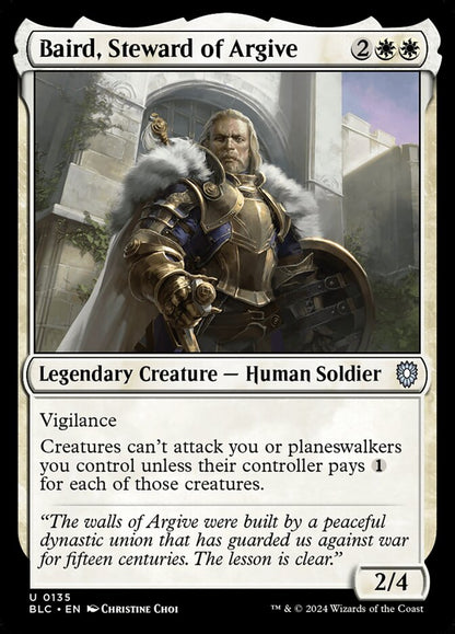 Baird, Steward of Argive blc 135