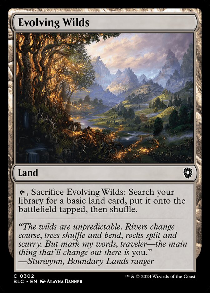Evolving Wilds blc 302