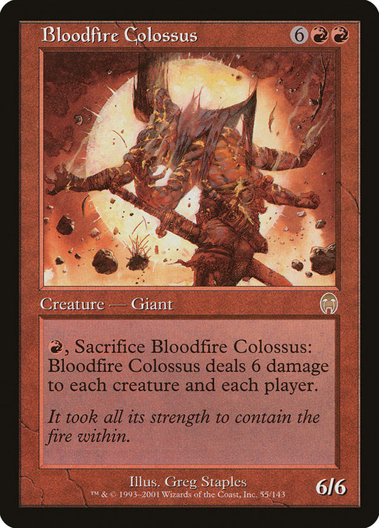 Bloodfire Colossus apc 55