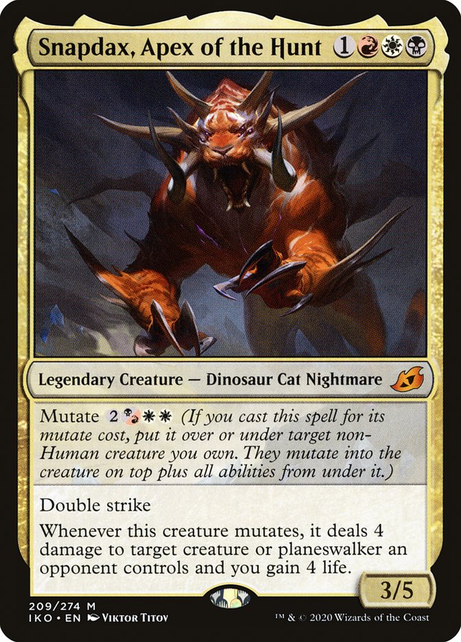 Snapdax, Apex of the Hunt iko 209