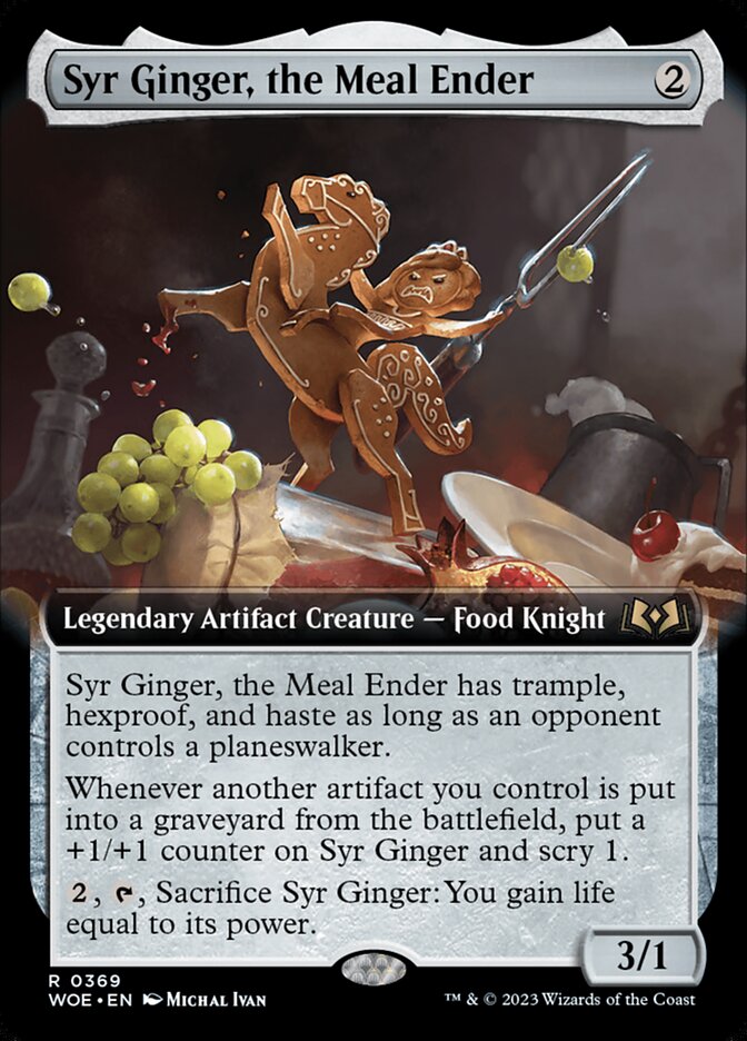 Syr Ginger, the Meal Ender woe 369