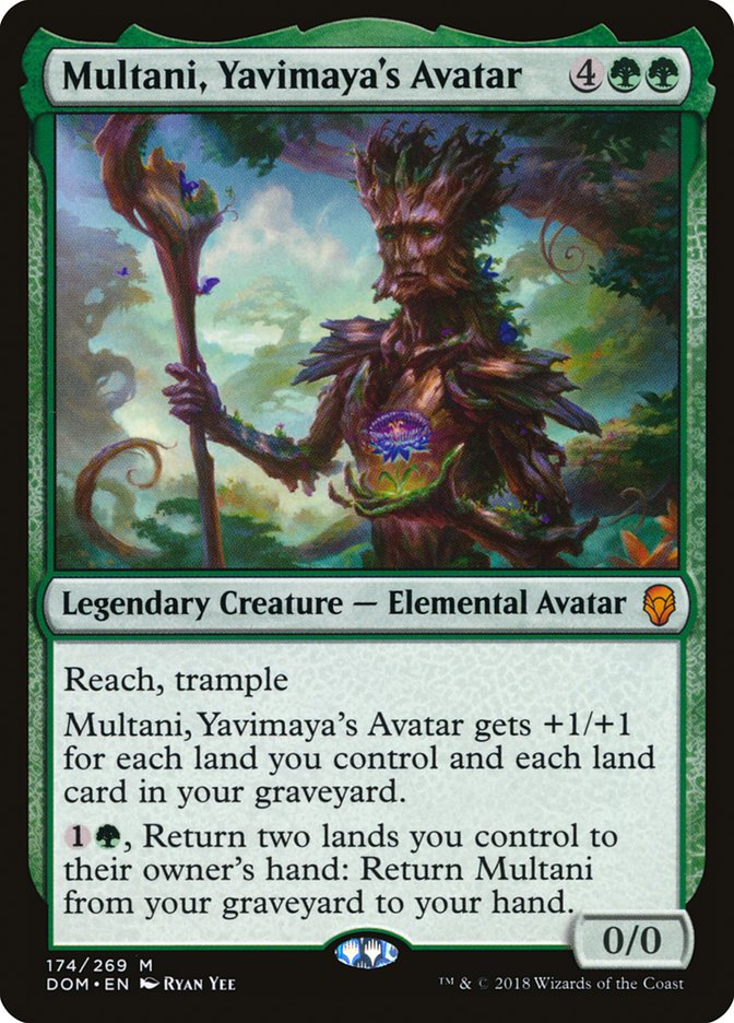Multani, Yavimaya's Avatar dom 174