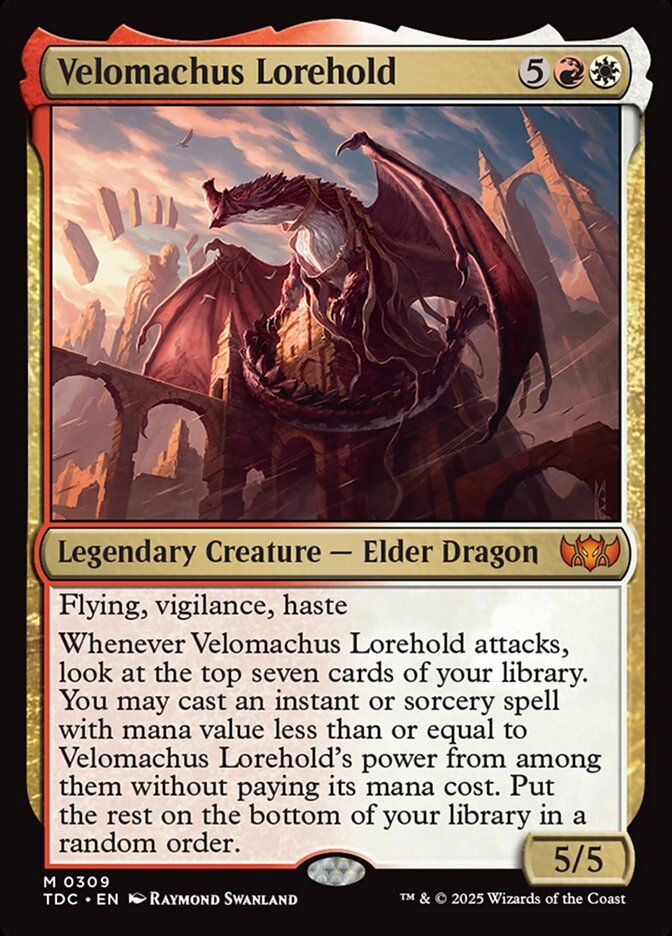 Velomachus Lorehold tdc 309