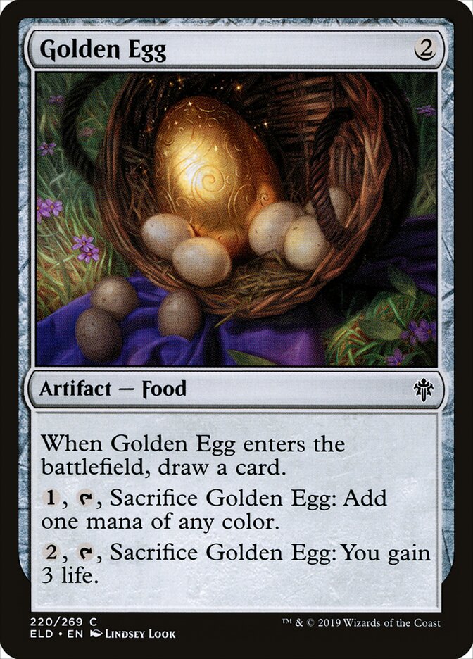 Golden Egg eld 220