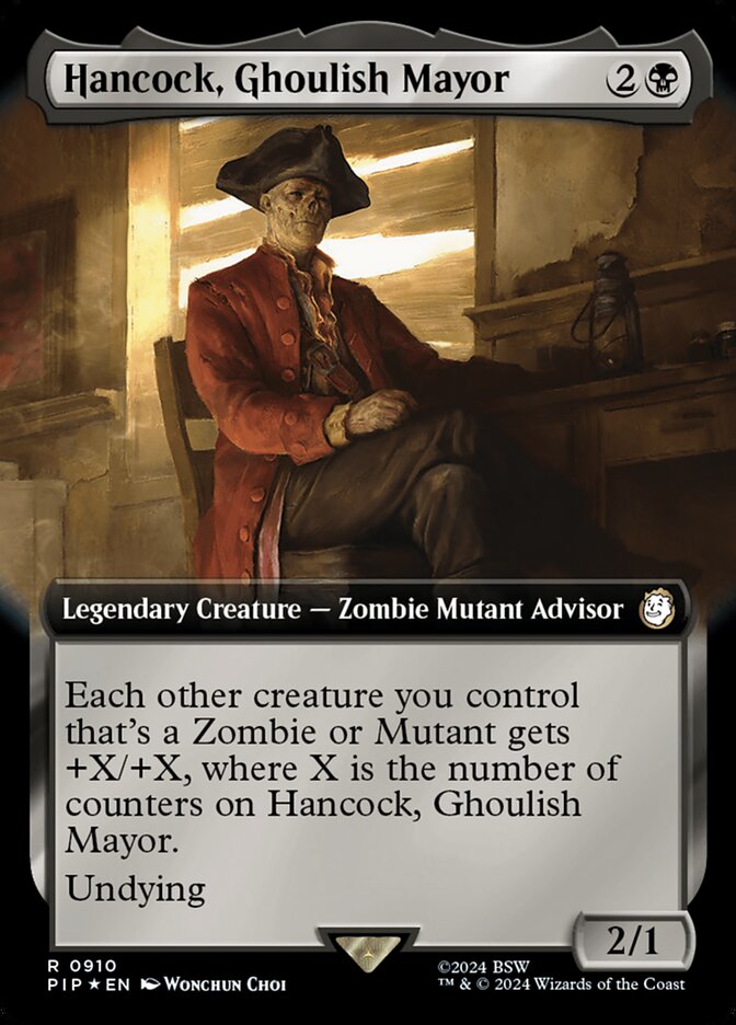 Hancock, Ghoulish Mayor pip 910