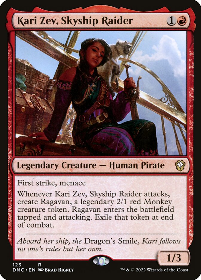 Kari Zev, Skyship Raider dmc 123