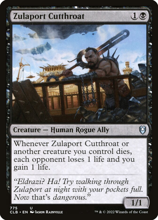 Zulaport Cutthroat clb 775
