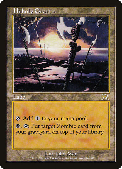 Unholy Grotto ons 327