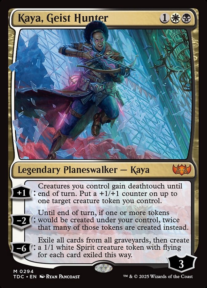 Kaya, Geist Hunter tdc 294