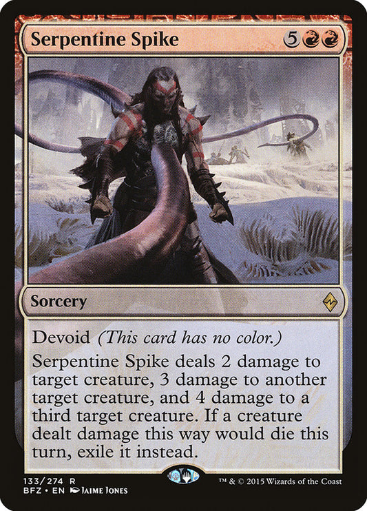 Serpentine Spike bfz 133
