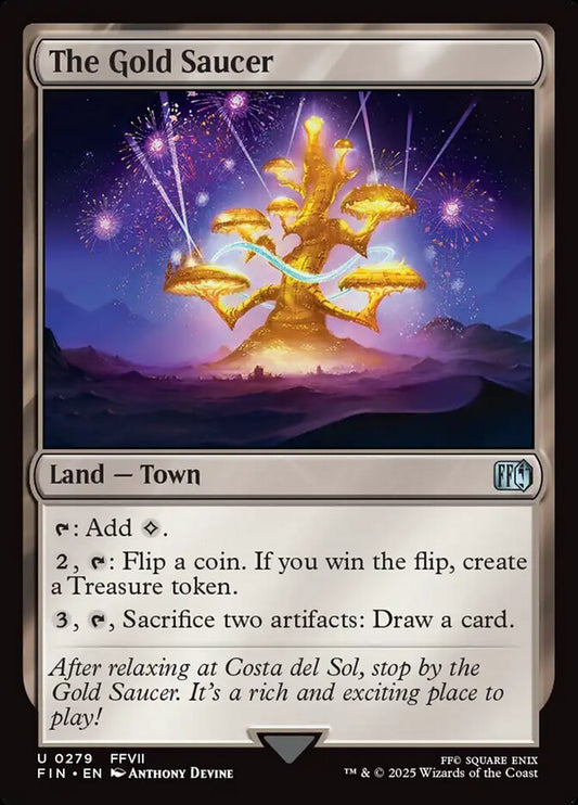 The Gold Saucer fin 279