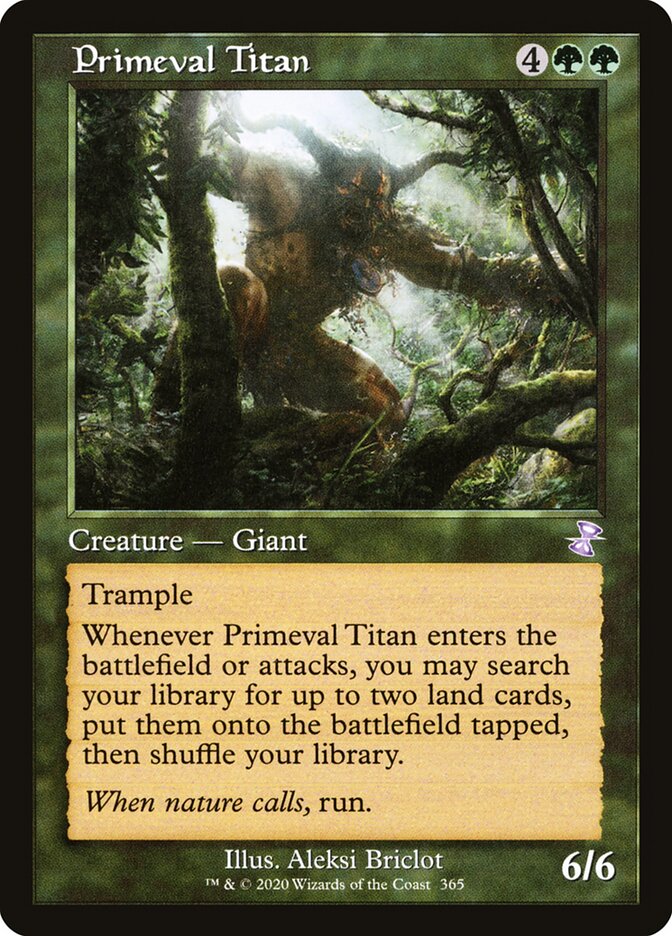 Primeval Titan tsr 365