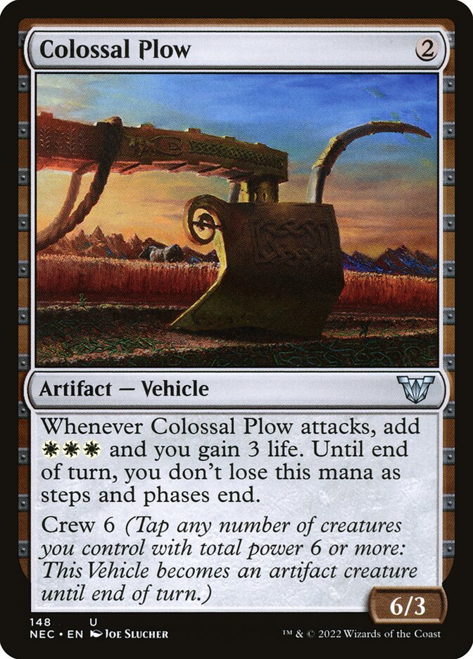 Colossal Plow nec 148
