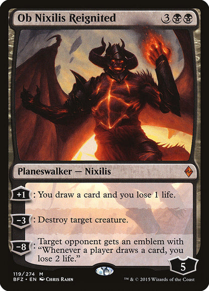 Ob Nixilis Reignited bfz 119
