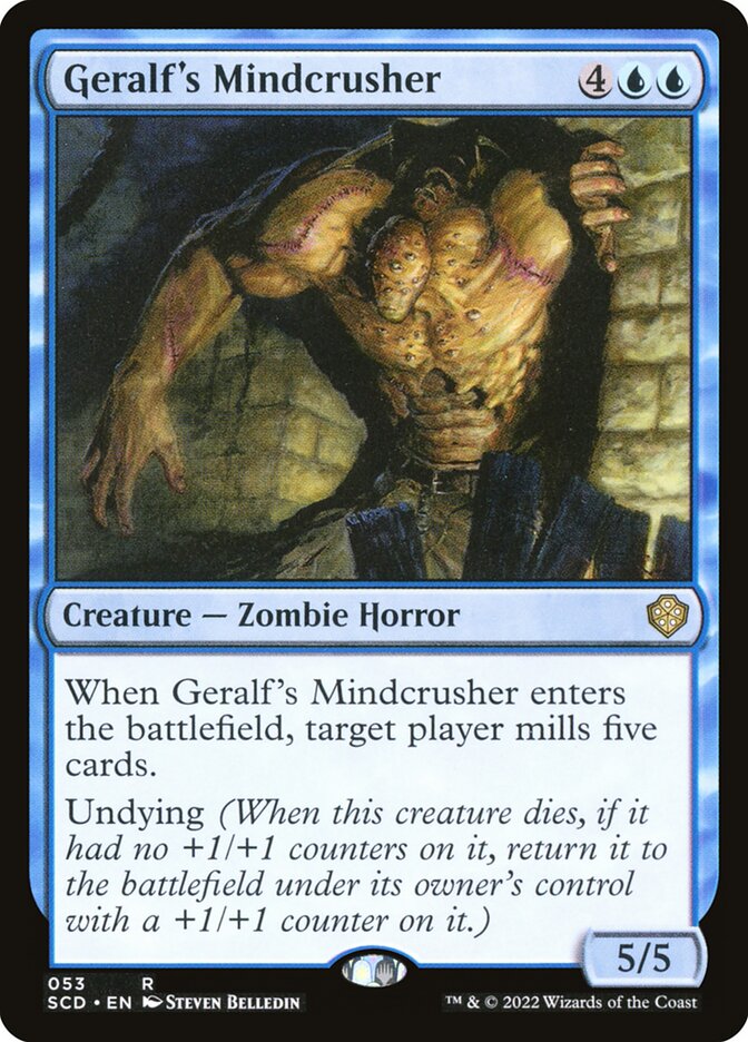Geralf's Mindcrusher scd 53