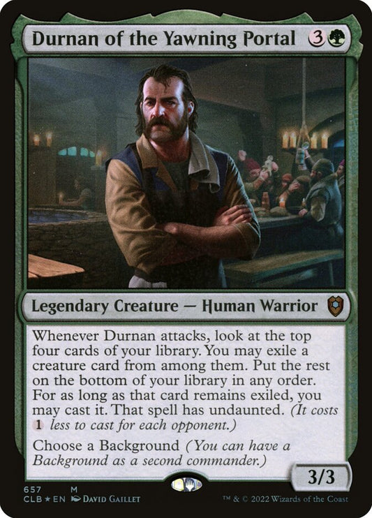 Durnan of the Yawning Portal clb 657