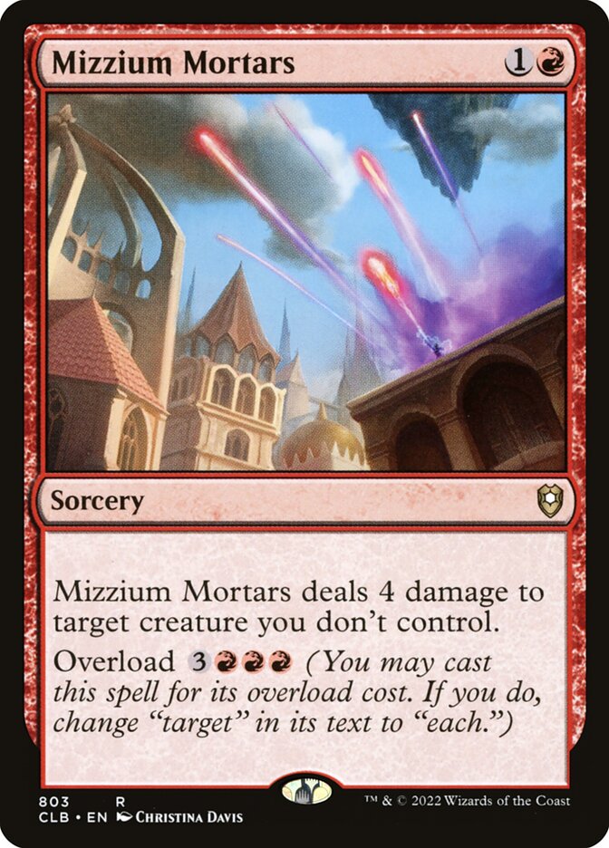 Mizzium Mortars clb 803