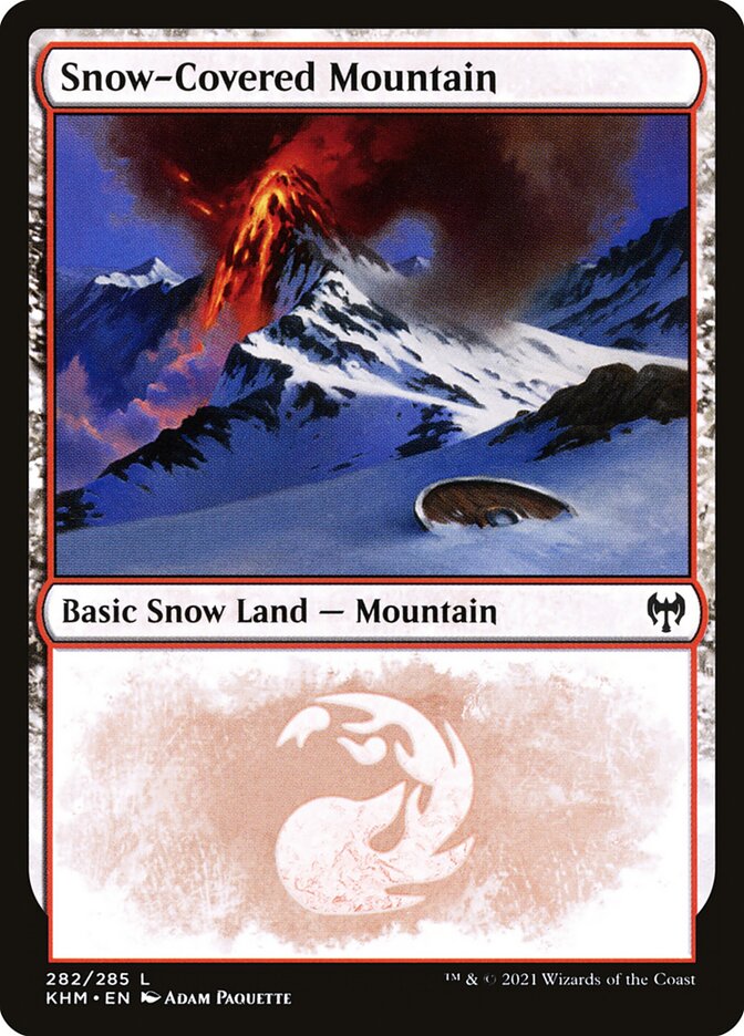 Snow-Covered Mountain khm 282