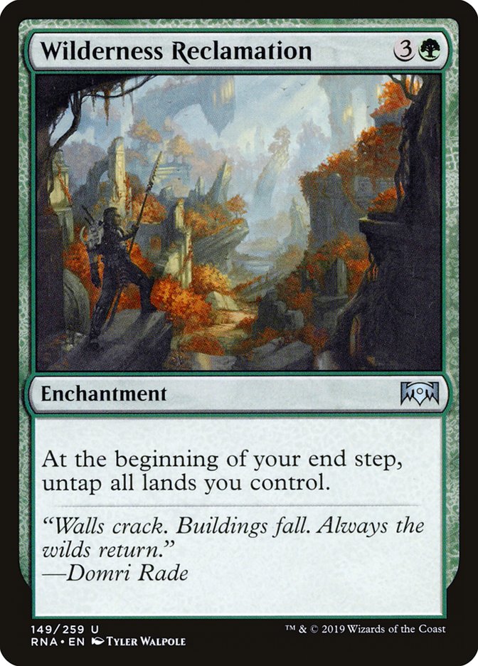 Wilderness Reclamation rna 149