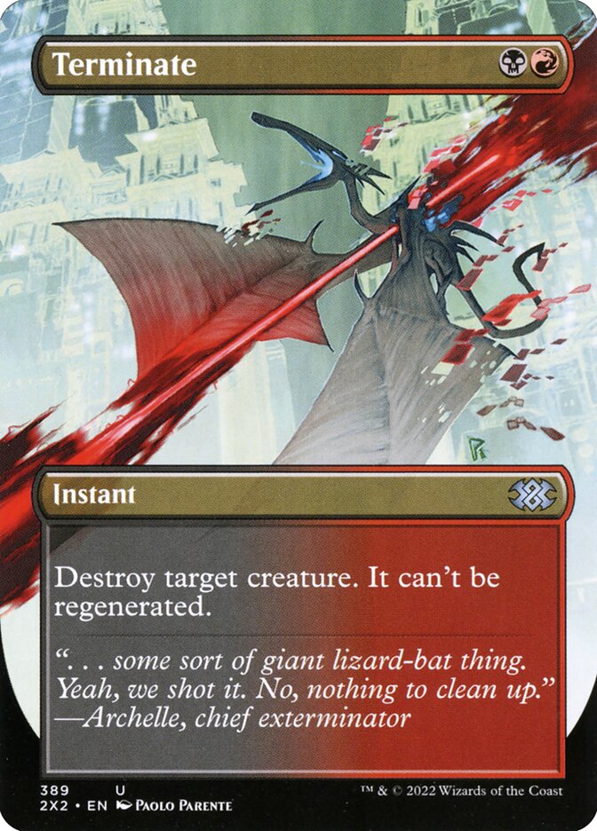 Terminate 2x2 389
