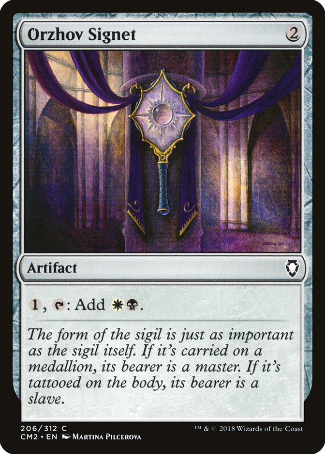 Orzhov Signet cm2 206