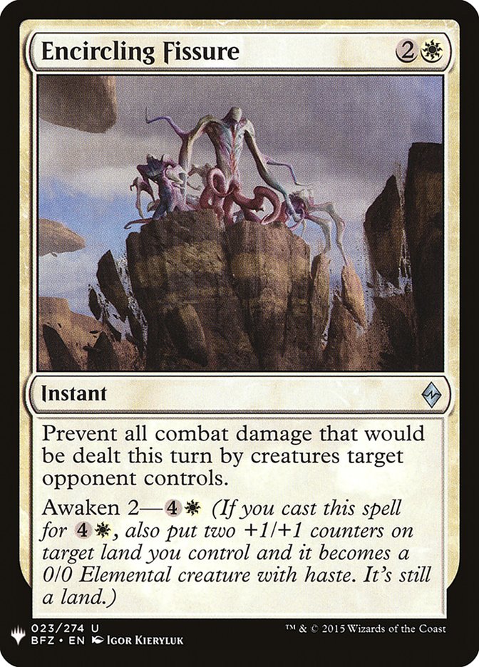 Encircling Fissure plst BFZ-23