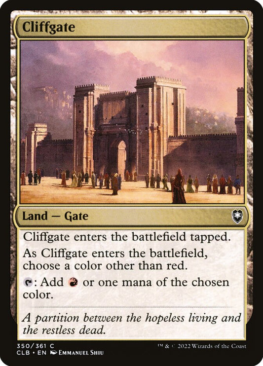 Cliffgate clb 350