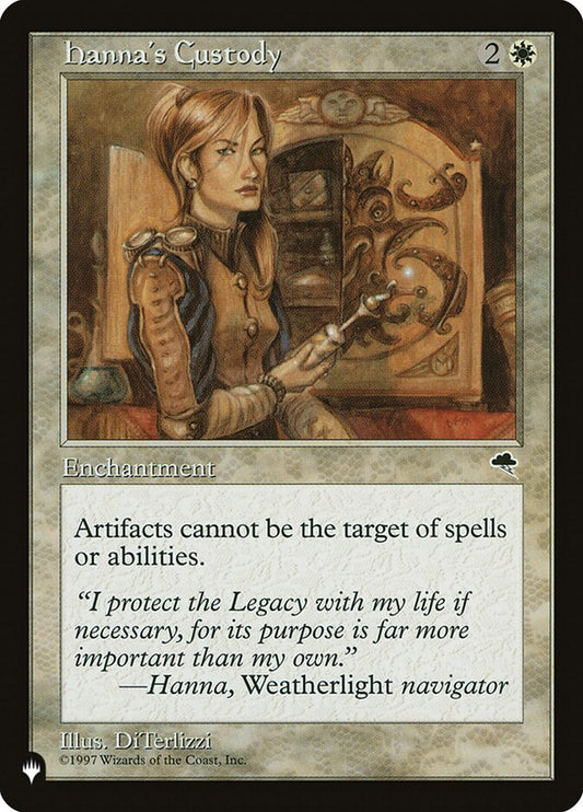 Hanna's Custody plst TMP-22
