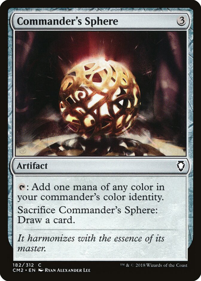 Commander's Sphere cm2 182